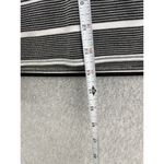 EXPRESS  Women's Blouse Short Sleeve Striped Square Neck Size Large Puff sleeve Photo 7