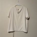 MELLODAY  Cream Short Sleeve Top Photo 2