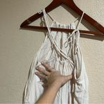 Tori Praver NEW  Athena cotton metallic striped lightweight jumpsuit Photo 6