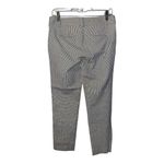 Ann Taylor  Gray/White Striped Casual Ankle Pants, Size 4 Photo 2