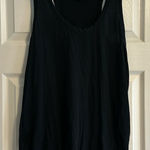 Bobi  Women’s Black Basic Racerback Tank Top, Size L - NWT Photo 0