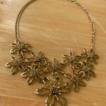 Macy's 2028 Gold-Tone Flower Necklace Photo 2