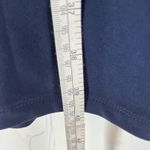 Ralph Lauren Lauren  Sheath Wrap Dress Womens 8 Navy Cold Shoulder Long Sleeve Photo 9