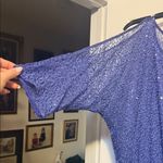 Betsey Johnson  Shimmering Blue Blouse Photo 3