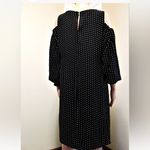 White House | Black Market NWT Size Medium Long Sleeve Polka Dot Dress Photo 2