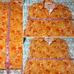 C&C California  Orange Floral Tropical Beach Shirt Dress Hawaiian Print S NWT Photo 7
