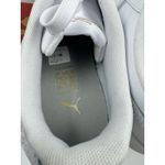 Puma Court Sneaker, White, Women's Casual Low Top Leather Shoes Size 9 Photo 8