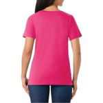 Members Mark Women's Short Sleeve V-Neck tee Pink Size L Photo 1