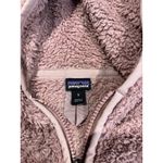 Patagonia los gatos Women's S 1/2 zip hooded pullover pink fleece jacket Photo 6