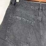 Dynamite Denim Claudia‎ Jean Shorts Sz 29 Black Distressed Frayed Grunge Edgy Photo 3