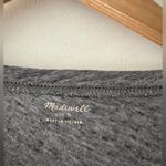 Madewell  Whispered Cotton Pocket Tee in Heather Iron Gray Scoop Neck Photo 3