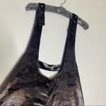 Anthropologie  Maeve crushed velvet romper overalls sz M Photo 10