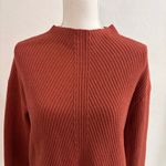 Babaton Aritzia  Chalmers Mock Neck Brown Wool Blend Sweater Size S Photo 2