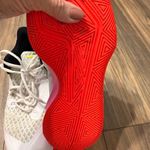 Nike  White and Pink Athletic Shoes with Cushioned Sole Photo 3