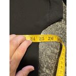 Vince  Ribbed Mock Neck Black Pullover Boxy Shirt Size Large Slun Minimalist Photo 6