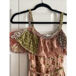Abel The Label Medium Patchwork Dress Asymmetrical Boho Cottagecore‎ Ruffle Photo 3
