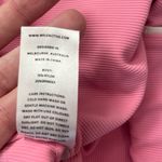 WILO The Label Pink and White Razorback Sports Bra Size M Photo 5