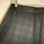 Cato NWOT  Black/Grey Coated Plaid Midi Skirt 14/16 Photo 6