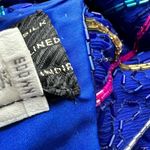 Neiman Marcus Precious Moments Sheath Dress Rainbow Beaded 80s‎ early 90s… Blue Size M Photo 3