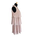 Anthropologie  NWT Ro & De Estelle Blush Pink Tiered Tunic Dress Size Small Photo 9
