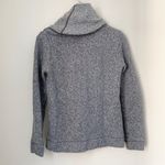 J.Crew  Gray Cowl Funnel Neck Sweatshirt Photo 1