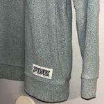 PINK - Victoria's Secret PINK by Victoria Secret teal sweatshirt with logos Photo 2