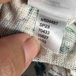 Loft Women's Garden Puff Sleeve Green Blue Floral Paisley Sweatshirt Size XS Photo 5