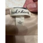 Derek Heart  Strapless Romper Beige/Black Sz XL NWT Photo 2