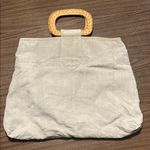 barney's new york Linen Tote Bag Purse Photo 0
