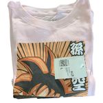 NWT Dragon Ball Z Goku Graphic Baby Tee Pink Size L Photo 3