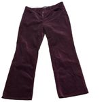 Talbots Plum Velvet Signature Boot Pants Size 6P Photo 1