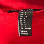 Forever 21 Women's Vibrant Red Short Sleeve Crop Top Sz S Photo 6