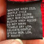 Erika  Red Long Sleeves Turtleneck Zip Up Front Sweater SZ M Photo 7