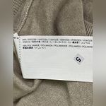 Mango NWT Committed Beige Turtleneck Short Sleeve Sweater Top Women's Medium Photo 6