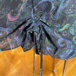 Chico's Chico’s Silk Kimono Top S/M Sheer Paisley Boho WhimsiGoth Festival Fairycore Photo 2