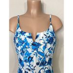 Red Carter New.  floral swimsuit. Large. Retails $168 Photo 8