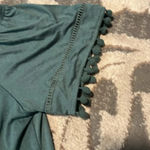 Wishlist  women’s top. Pom Pom trim. Great condition. Size large. Photo 1
