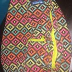 KAVU 2/$30  Slingback Bright Pattern Zipper Bag Photo 0