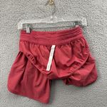 Lululemon Tracker Shorts V Mid Rise 4" Vintage Rose Athletic Athleisure Women 6 Photo 3