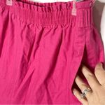 J.Crew  Linen Skirt Pink Scalloped Mini Sz 12 899 Photo 2