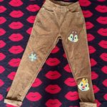 Hot Topic Disney Chip N Dale Brown Corduroy Mom Pants 1 Photo 0