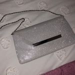 Jessica McClintock Silver Clutch Photo 0