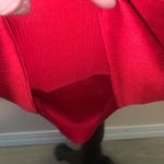 Connected Apparel  Red Sleeveless Shag Dress Photo 5