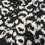 Lila Rose Lily Rose Leopard Animal Print Abstract Pull On Mini Skirt White Black XL Womens Photo 4
