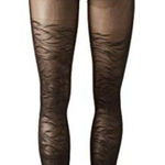 Wolford Ada Tights NWT black / black metallic size small Photo 0
