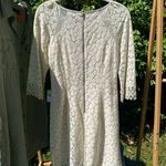 Adrianna Papell NWT  Dress ivory Lace and mesh Photo 4
