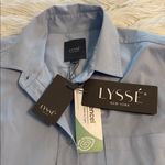 Lysse LYSEE Sky  Blue Dress Shirt size S long sleeve length 26” bust 36” brand new Photo 7