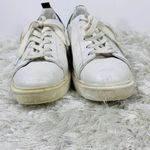 Steve Madden White Tennis Shoes Sz 9 M Photo 4