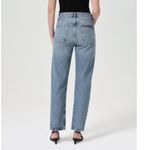 AGOLDE 90’s Pinch Waist High Rise Straight Jeans in Navigate Photo 5