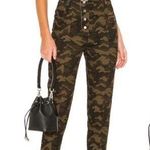 Tularosa Green Klein Camo High Rise Skinny Cropped Pants XS Photo 1